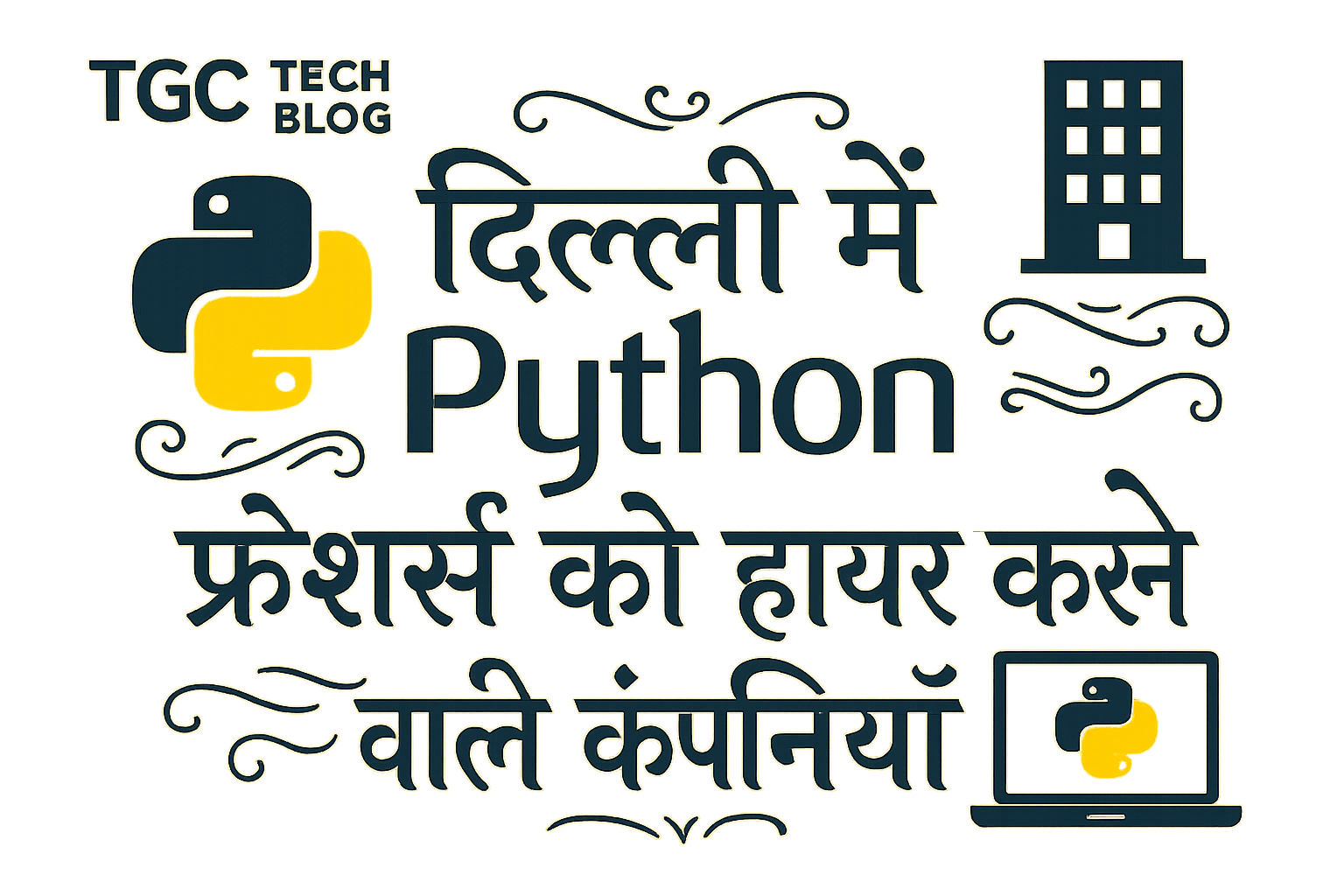 दिल्ली में Python फ्रेशर्स को हायर करने वाली कंपनियां